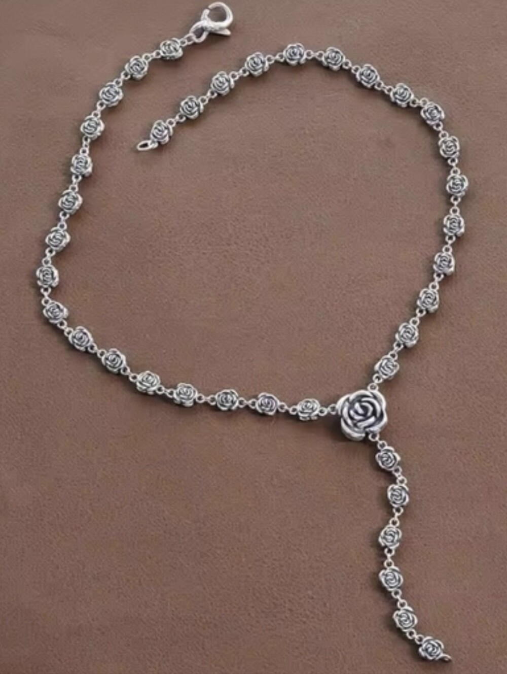 925 Ster Silver  Stamped Necklece Is Not Heavy On The Neck